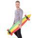 Лонгборд Лонгдистанс Long distance из канадского клена SP-Sport SK-416-2 желтый-зеленый SK-416-2 фото 8