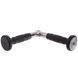 Рукоятка для тяги на трицепс V-подібна ручка для блочного тренажера Zelart NT0444 хром NT0444 фото 3