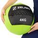 М'яч набивний медичний для кросфіту WALL BALL Zelart FI-5168-4 4кг чорний-зелений FI-5168-4 фото 6