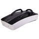 Макивара Изогнутая тренировочная для отработки ударов Skintex VENUM ABSOLUTE LONG KICK SHIELD VN1201 53х43х10см 1шт черный-белый VN1201 фото 5
