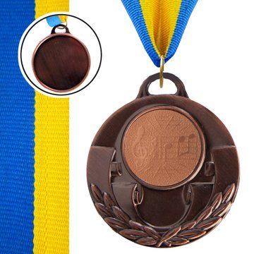 Медаль спортивная с лентой тематическая SP-Sport AIM Музыка C-4846-0067 o5см золото, серебро, бронза C-4846-0067 фото