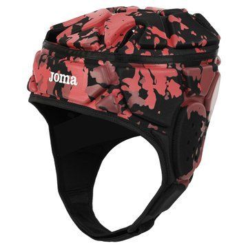 Шлем защитный мягкий для игры в регби Joma PROTECT 400704-106 M-L черный-красный M 400704-106 фото
