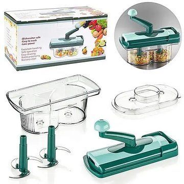 Овощерезка Nicer Dicer Twist многофункциональная мультирезка, измельчитель для продуктов ws38244 фото