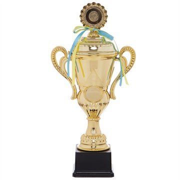 Кубок спортивный наградной SP-Sport Luck YK082A высота 43см золотой YK082A фото