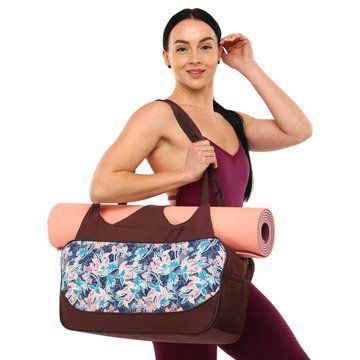 Сумка для йоги KINDFOLK Yoga bag SP-Sport FI-8366-2 розовый-голубой FI-8366-2 фото