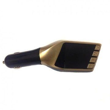 Автомобильный FM трансмиттер модулятор H15 Bluetooth MP3. Цвет: золотой ws57559 фото