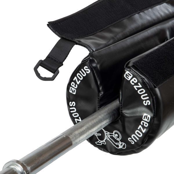 Накладка на гриф штанги смягчающая HIP THRUST PAD EZOUS L-03 черный L-03 фото