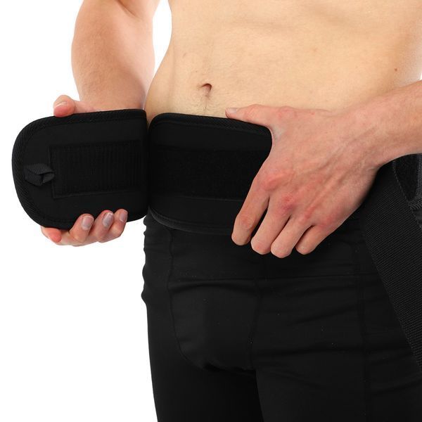 Пояс атлетический текстильный EZOUS SCHIEK TRAINING BELT O-11 спинка-13см размер S-L черный O-11 фото