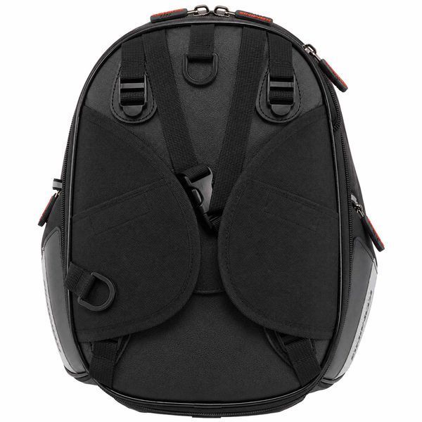 Сумка на бак мотоцикла на магнітах із вікном під телефон Tank Bag KOMINE M-2844 32х22х21см чорний M-2844 фото