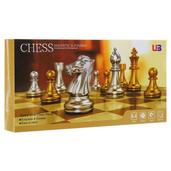 Шахматы настольная игра пластиковые на магнитах SP-Sport 4812-A размер 32см x 32см х 2см 4812-A фото