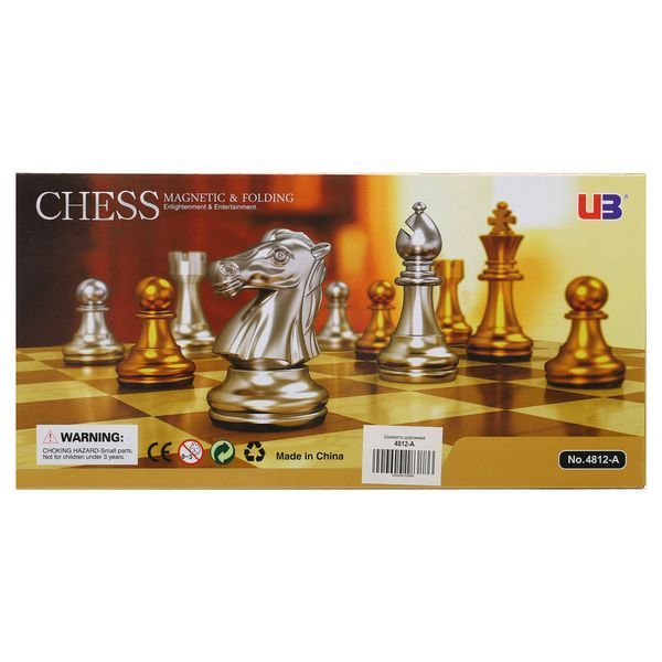 Шахматы настольная игра пластиковые на магнитах SP-Sport 4812-A размер 32см x 32см х 2см 4812-A фото