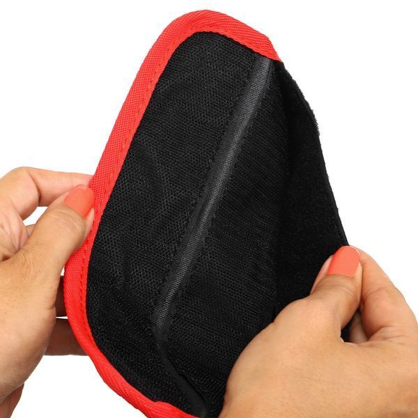 Сендбег мешок утяжелитель для функционального тренинга Sandbag без наполнителя Zelart FI-5028 черный-красный FI-5028 фото