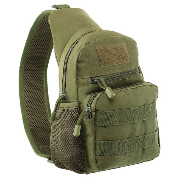 Сумка-слінг тактична з однією лямкою Military Rangers ZK-9102 розмір 28x16x10см 5л кольори в асортименті ZK-9102 фото
