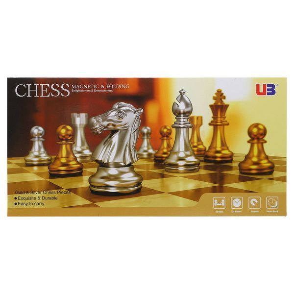 Шахматы настольная игра пластиковые на магнитах SP-Sport 4812-A размер 32см x 32см х 2см 4812-A фото