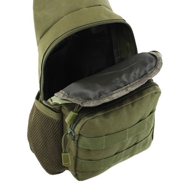 Сумка-слінг тактична з однією лямкою Military Rangers ZK-9102 розмір 28x16x10см 5л кольори в асортименті ZK-9102 фото