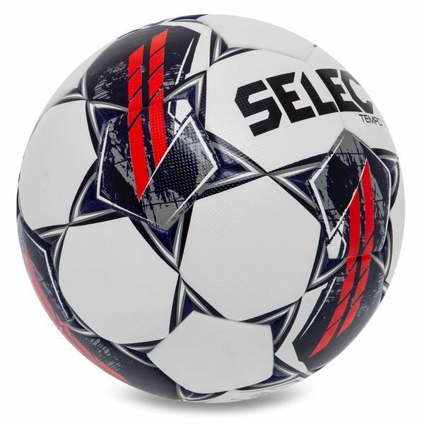 Мяч футбольный SELECT TEMPO TB FIFA BASIC V23 TEMPO-5WGR №5 белый-серый TEMPO-5WGR фото