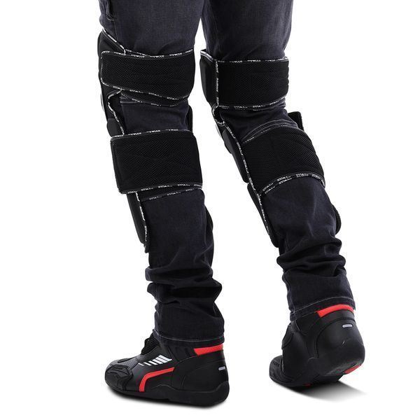 Мотонаколенники MADBIKE MS-4373 2шт черный MS-4373 фото