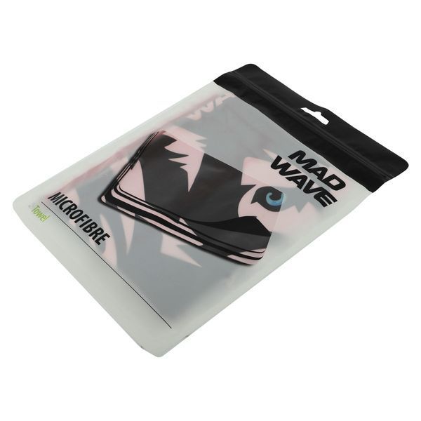 Полотенце спортивное из микрофибры MadWave HUSKY M076302100W 80х40см черный M076302100W фото