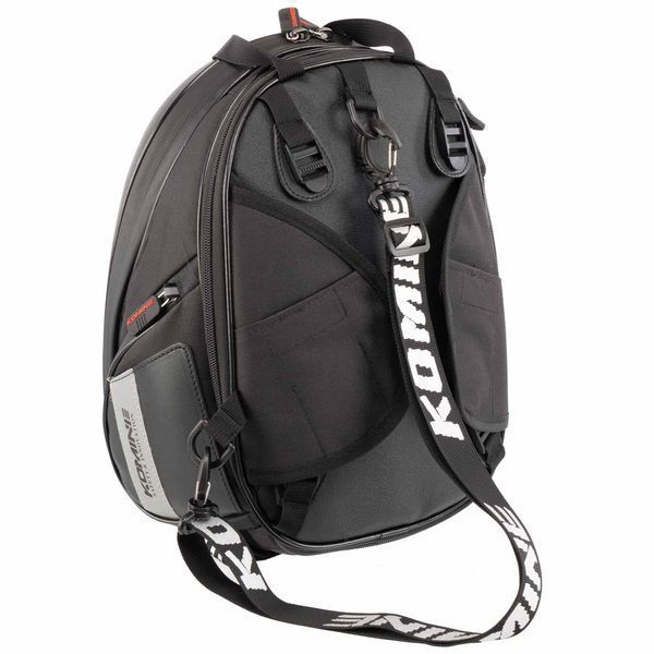 Сумка на бак мотоцикла на магнітах із вікном під телефон Tank Bag KOMINE M-2844 32х22х21см чорний M-2844 фото