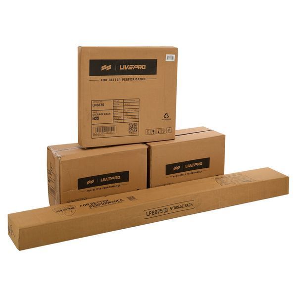 Стелаж модульний для інвентаря кросфіт STORAGE RACK LiveUp LP8875 розмір-55x60x180см чорний LP8875 фото