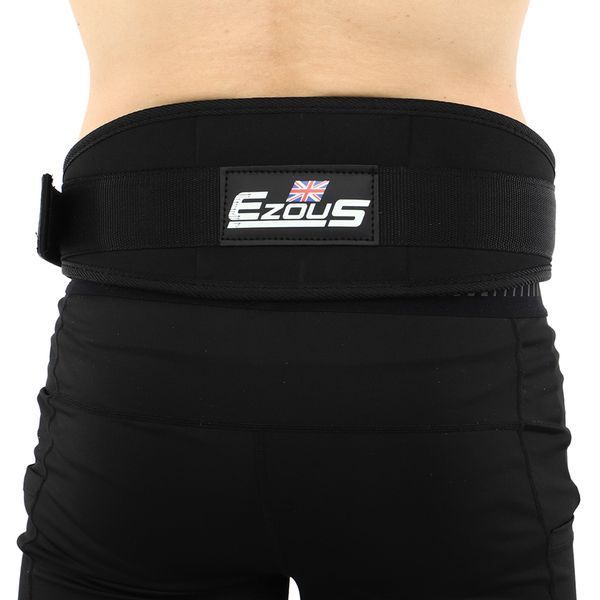 Пояс атлетический текстильный EZOUS SCHIEK TRAINING BELT O-11 спинка-13см размер S-L черный O-11 фото