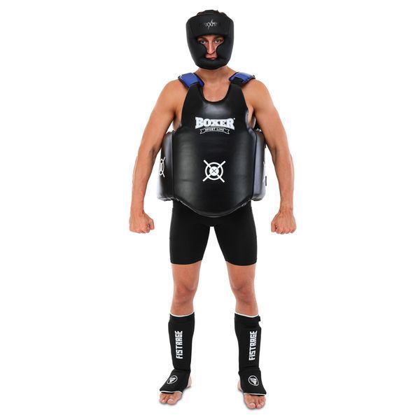 Защита корпуса пояс тренера для отработки ударов BOXER 2039-01 черный 2039-01 фото