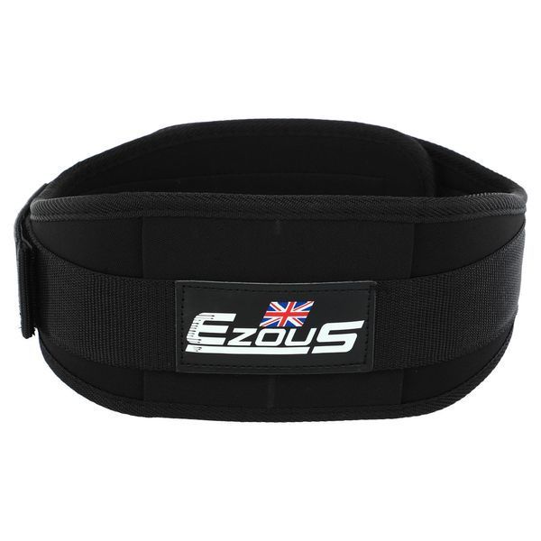 Пояс атлетический текстильный EZOUS SCHIEK TRAINING BELT O-11 спинка-13см размер S-L черный O-11 фото