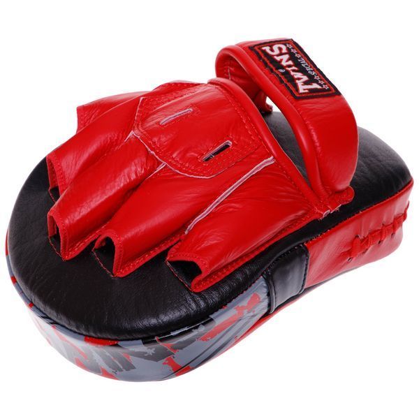 Лапа боксерская изогнутая тренировочная кожа TWINS FPML10-43 25x19x9см 1штука цвета в ассортименте Левая FPML10-43 фото