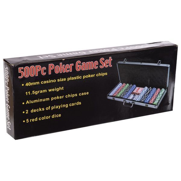 Набор для покера в алюминиевом кейсе Poker game set SP-Sport IG-2115 500 фишек IG-2115 фото
