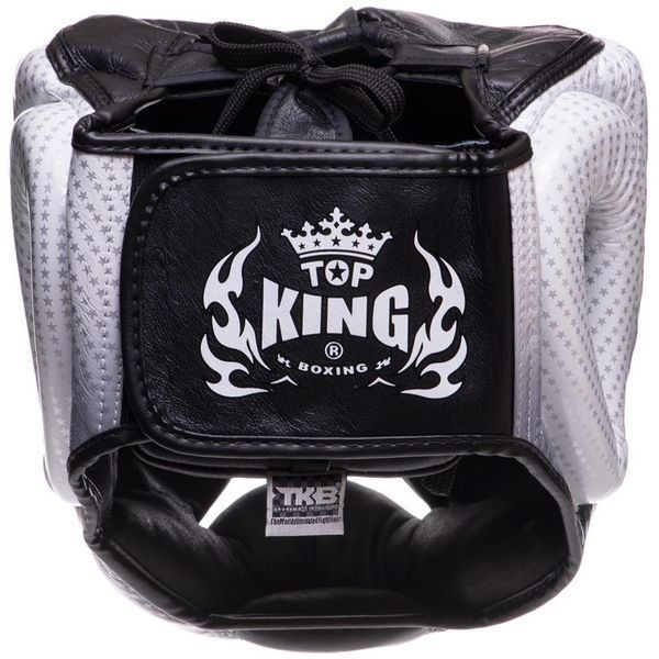 Шлем боксерский с полной защитой кожаный TOP KING Super Star TKHGSS-01 S-XL цвета в ассортименте S TKHGSS-01 фото
