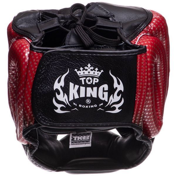 Шлем боксерский с полной защитой кожаный TOP KING Super Star TKHGSS-01 S-XL цвета в ассортименте S TKHGSS-01 фото