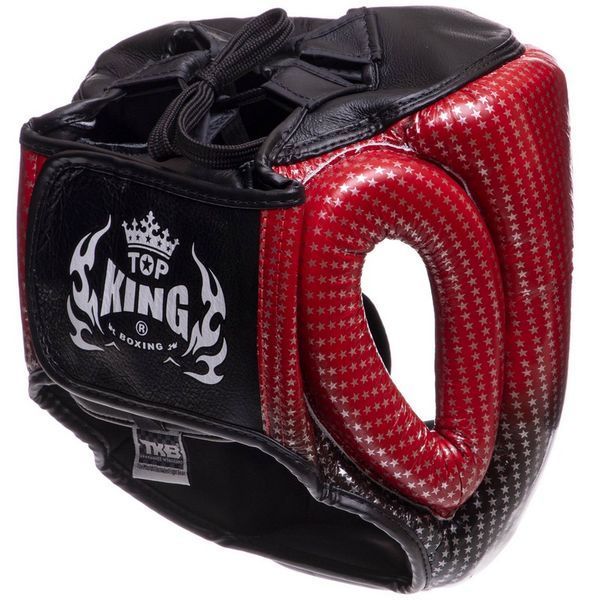 Шлем боксерский с полной защитой кожаный TOP KING Super Star TKHGSS-01 S-XL цвета в ассортименте S TKHGSS-01 фото