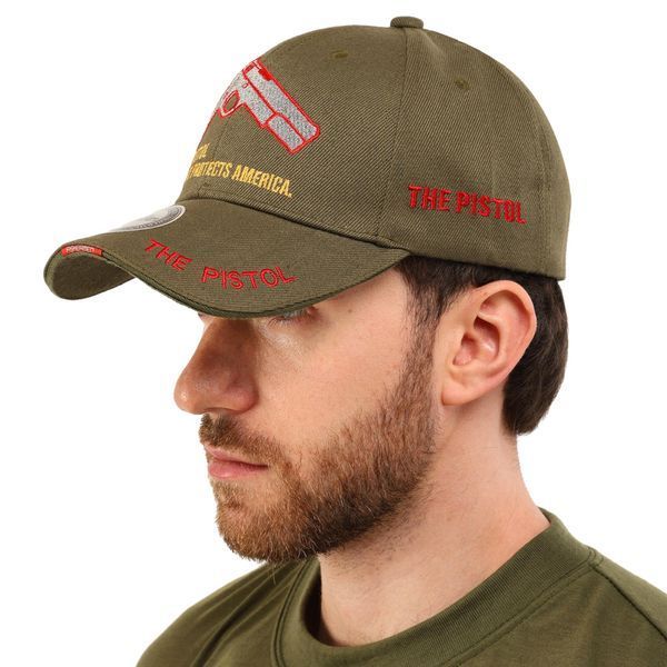 Кепка бейсболка тактическая SP-Sport THE PISTOL TY-0364 черный TY-0364 фото