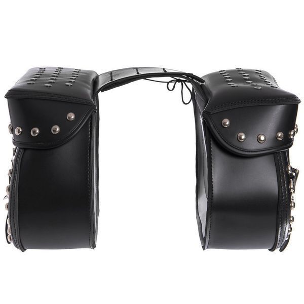 Кофры боковые для мотоцикла из экокожи Chopper BUOTAI H20 2шт 56x32x18см черный H20 фото