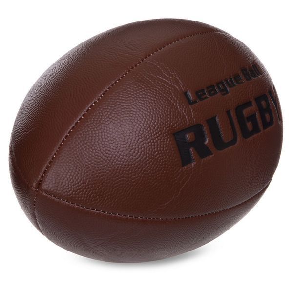 Мяч для регби RUGBY Liga ball SP-Sport RG-0392 размер 5 коричневый RG-0392 фото