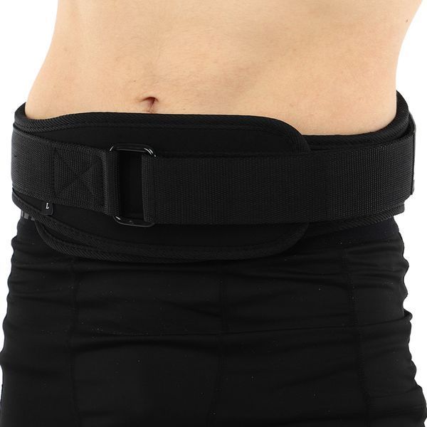 Пояс атлетический текстильный EZOUS SCHIEK TRAINING BELT O-11 спинка-13см размер S-L черный O-11 фото