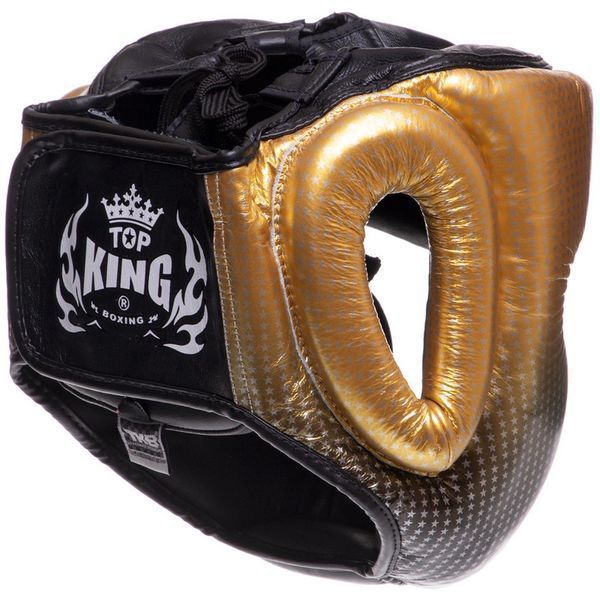 Шлем боксерский с полной защитой кожаный TOP KING Super Star TKHGSS-01 S-XL цвета в ассортименте S TKHGSS-01 фото
