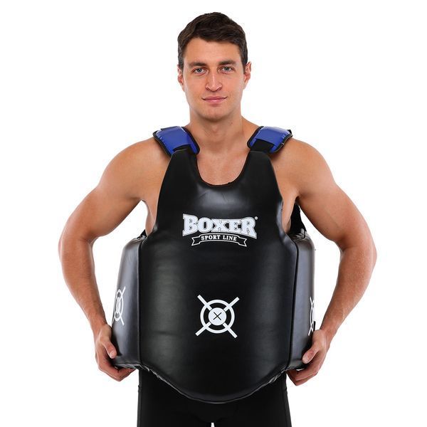 Защита корпуса пояс тренера для отработки ударов BOXER 2039-01 черный 2039-01 фото