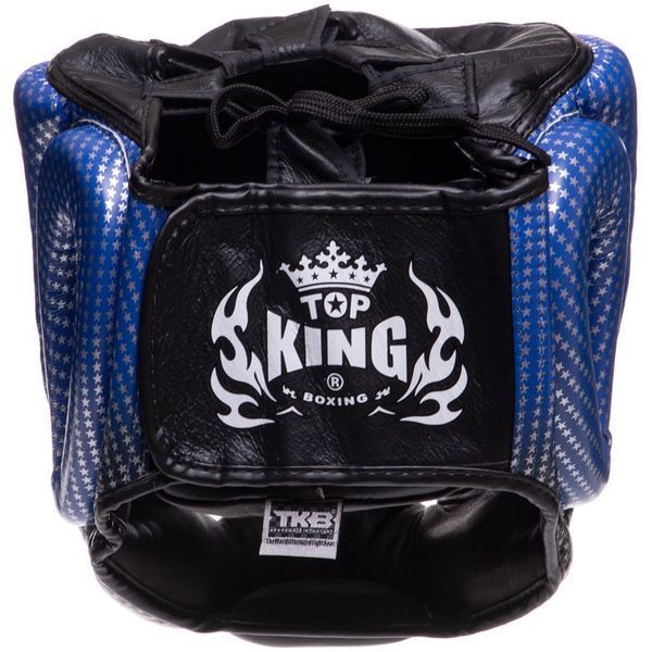Шлем боксерский с полной защитой кожаный TOP KING Super Star TKHGSS-01 S-XL цвета в ассортименте S TKHGSS-01 фото