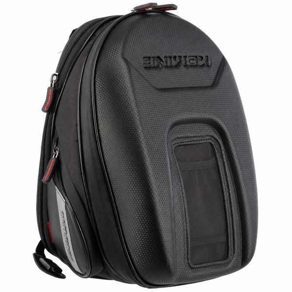 Сумка на бак мотоцикла на магнітах із вікном під телефон Tank Bag KOMINE M-2844 32х22х21см чорний M-2844 фото
