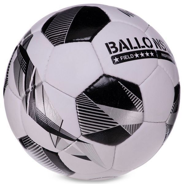 М'яч футбольний HYBRID BALLONSTAR FB-3132 №5 PU білий-синій FB-3132 фото