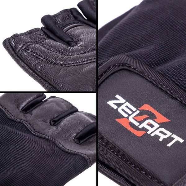 Перчатки для фитнеса и тренировок Zelart SB-161600 S-XXL черный M SB-161600 фото