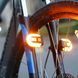 Задний габаритный вело фонарь с поворотами FY-1825 STOP yellow с дистанционным пультом, Водостойкий ws95379 фото 7