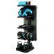 Стелаж модульний для інвентаря кросфіт STORAGE RACK LiveUp LP8875 розмір-55x60x180см чорний LP8875 фото 1
