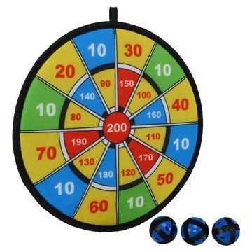 Дартс на липучке 6 мячей и мишень VELCRO dartboard Baili BL-603 30cм BL-603 фото