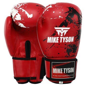 Перчатки боксерские на липучке PVC MIKE TYSON VL-8448 10-14 унций цвета в ассортименте 10 унции VL-8448 фото