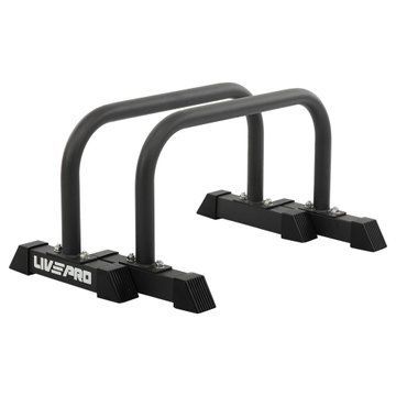 Упоры для отжиманий 2штуки LiveUp LP8160 PUSH-UP BAR 63х33х36,5см черный LP8160 фото