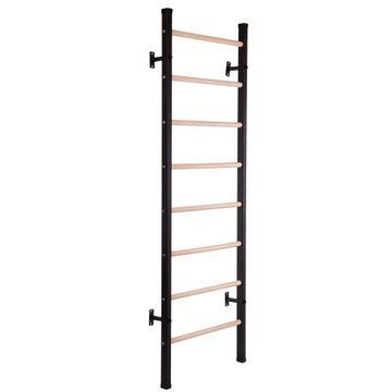 Шведская стенка SP-Planeta Fitness Wood L-6789 сталь дерево черный-коричневый L-6789 фото