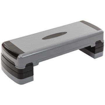 Степ-платформа для фитнеса и аэробики 3 уровня высоты SP-Sport FI-1579 85x30x15-25см серый-черный FI-1579 фото