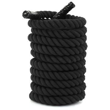 Канат для кроссфита Combat Battle Rope SP-Planeta R-6225-9 9м черный R-6225-9 фото